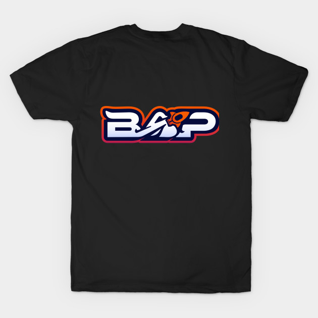 BAP LOGO ( Orange Fade) by Black Astronauts Podcast Network Store